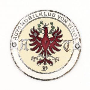 Automobilclub von Tirol Grill Badge, Autoplakette