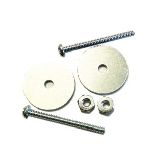 356 Schraubenset und Scheibe für Grill Badge am Motorgrill